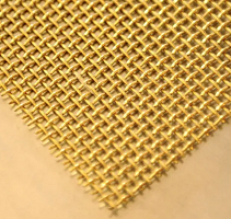 Сетки тканые полотняного и саржевого переплетения из золота